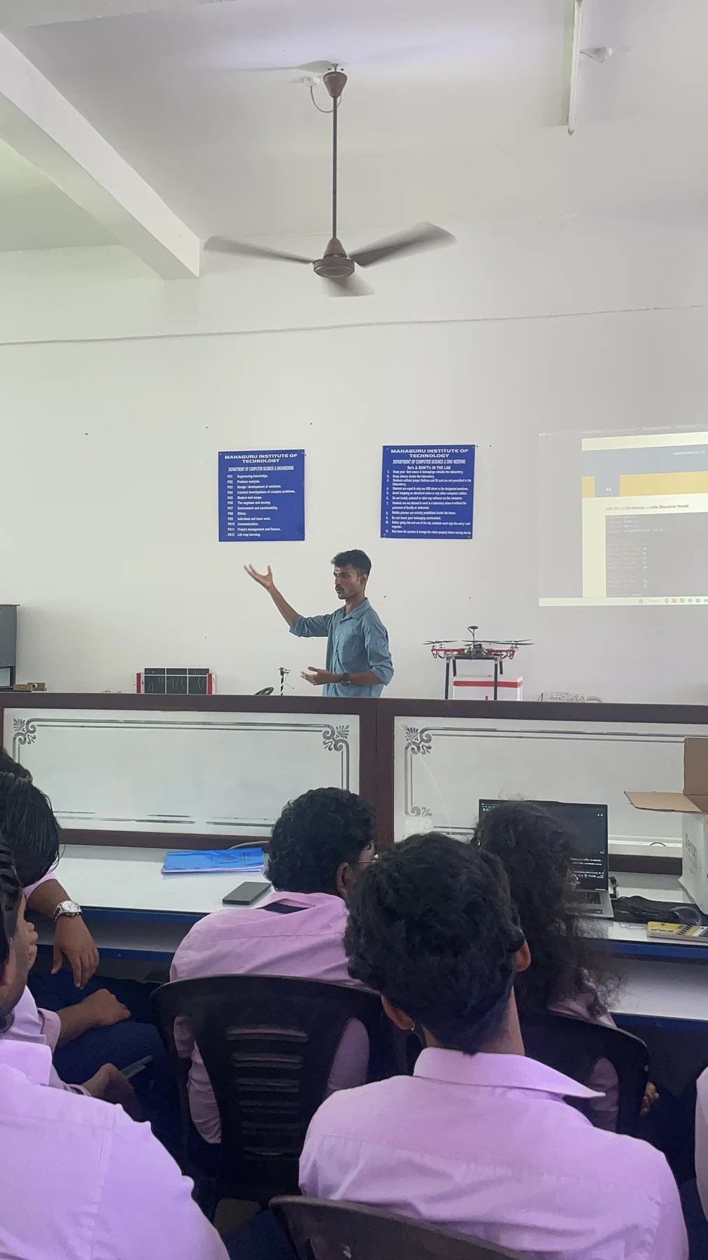 Faculty development training session at Mahaguru College