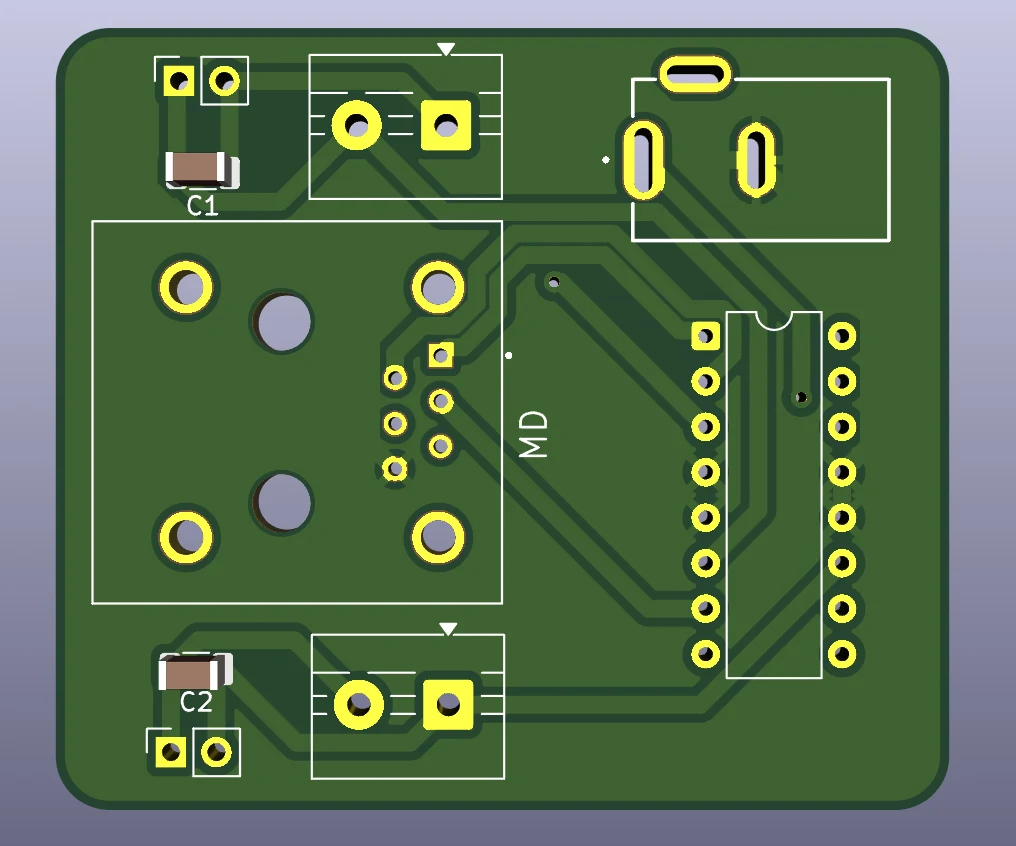 Motor driver printed circuit board design